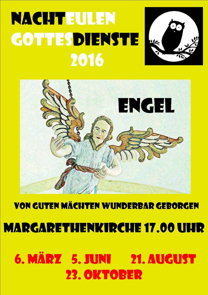 Nachteulen Jahresplakat 2016 Nachteulen Jahresplakat 2016